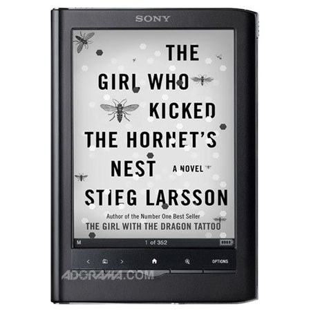 Sony PRS-650BC E-Reader Touch Digital Book, Black