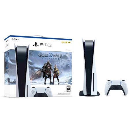 Sony PlayStation 5 825GB Gaming Console w/God of War Ragnarok, Standard  Edition 1000032624