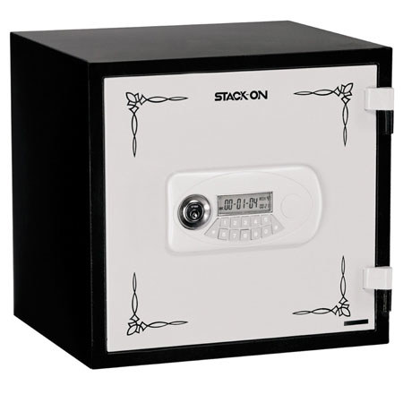 Stack-On Personal Fire Resistant Safe with Electronic Lock, 1 Shelf