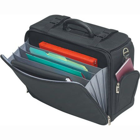Solo PV50-4 17" Laptop Catalog Case, Black