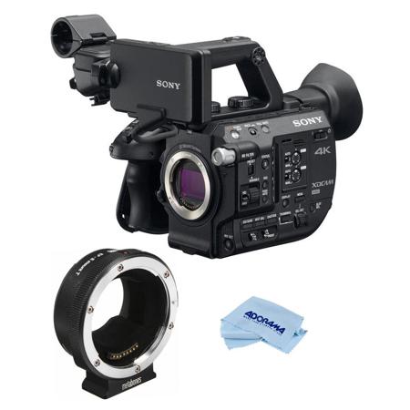 Sony PXW-FS5 4K XDCAM Camera System, Body Only With Metabones Canon EF/EF-S/Sony