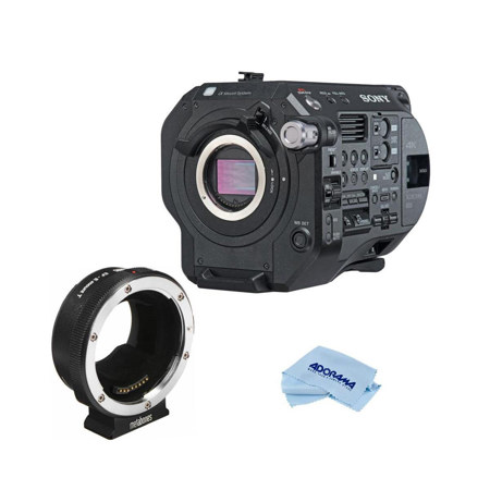Sony PXW-FS7 II 4K XDCAM Camera System with Metabones Canon EF/EF-S Lens to Sony