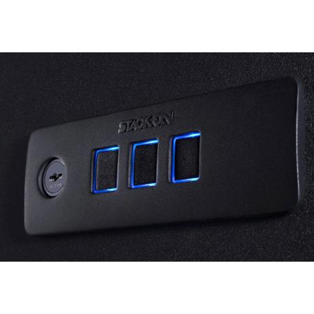 Stack-On Quick Access Pistol Safe with Electronic Lock, 0.23 cu.ft. Volume