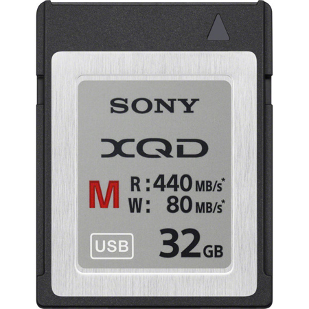 Sony M Series 32GB XQD Memory Card for DSLR and 4K Cameras