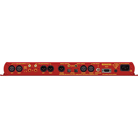 Sonifex RB-ADDA2 1U Combined A/D and D/A Converter