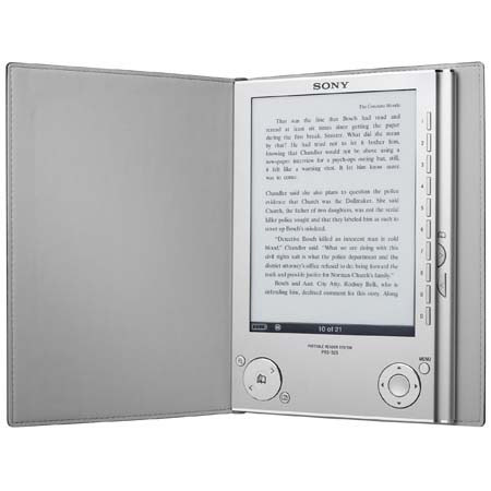 Sony PRS-505 160 Book Memory Reader Digital Book, Slvr