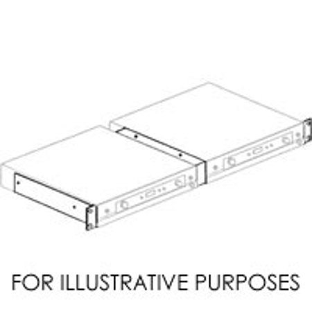 Sony RM-MURXR1S Single Rack Mount for the UWP Series Plug-in Tuner Modules.