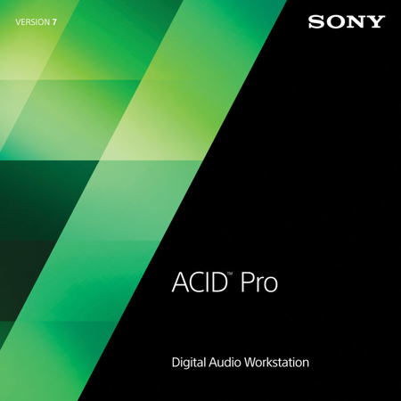 Sony ACID Pro 7 Upgrade - Audio, MIDI and Loop Based Recording Software, Boxed