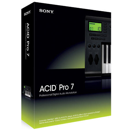 Sony ACID Pro 7 Upgrade Software, Educational Version