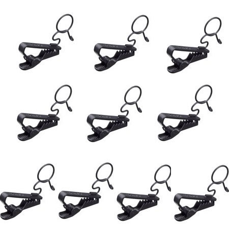 Sony SAD-H55B Horizontal Microphone Clips, Set of 10