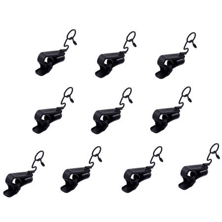 Sony SAD-H88B Horizontal Clip Pack, 10 Pack, Black