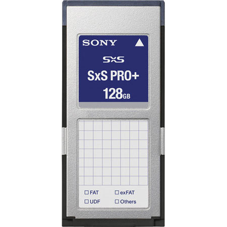 SONY SxS PRO+ SBP-128B【128GB】 Sony 128GB SxS C Series Pro+ Memory Card - Adorama