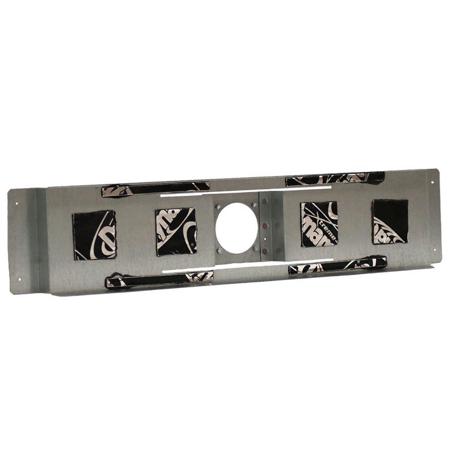 SolidDrive 24" On-Center Drywall Bracket Assembly for SD-1 Actuator, Black