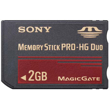 Sony MSEX2G 2 GB Memory Stick Pro Media Memory Card