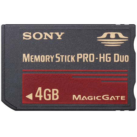 Sony MSEX4G 4GB Memory Stick Media Memory Card