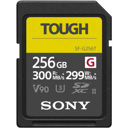 Sony SF-G Series Tough 256GB UHS-II SDXC Memory Card