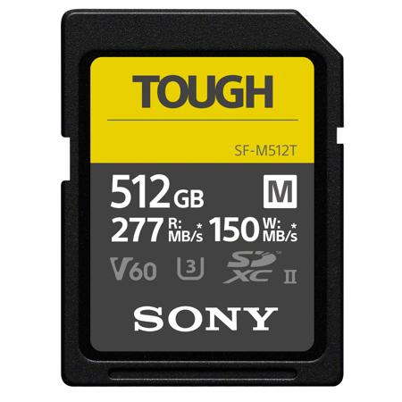 Sony SF-M Series Tough 512GB UHS-II SDXC Memory Card