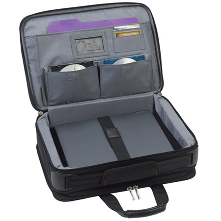 Solo Bags Solo 16" Smart Strap Notebook Portfolio, Black
