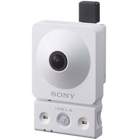 Sony SNC-CX600W 1.3MP 720p HD Wireless IP Network Fixed Camera with Wi-Fi