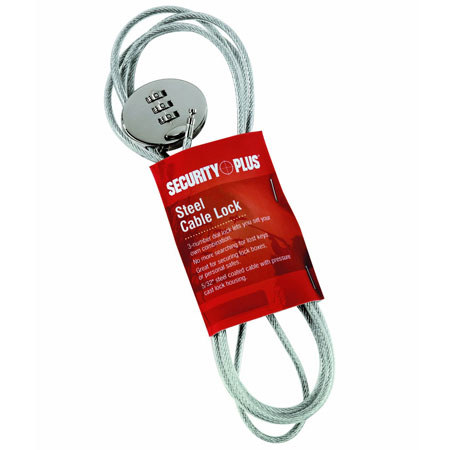 Stack-On Spacl-4 Steel Cable Lock 4mm