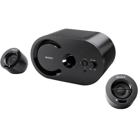 Sony SRS-D25 2.1 Speaker System, Kelton Type, Black