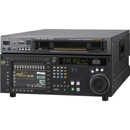 Sony SRW5100/2 HDCAM-SR Player Deck, 56dB Signal-to-Noise Ratio
