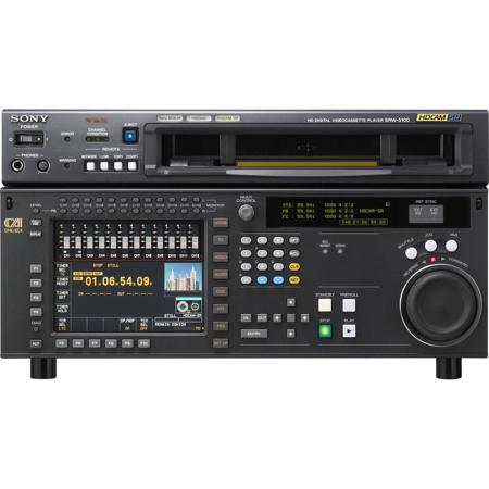 Sony SRW5100/2 HDCAM-SR Player Deck, 56dB Signal-to-Noise Ratio