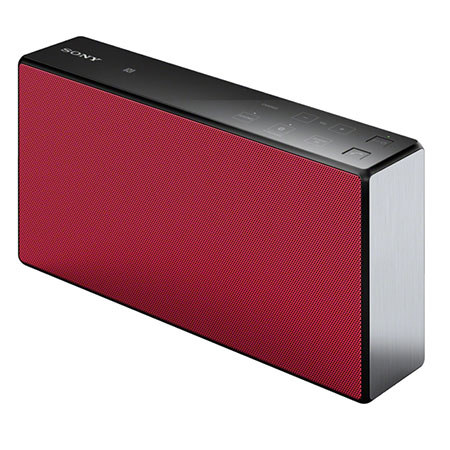 Sony SRSX5 2.1 Channel Powerful Bluetooth Speaker, 20 Watts, Red