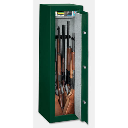 Stack-On 10 Gun Safe with Combination Lock, Matte Hunter Green