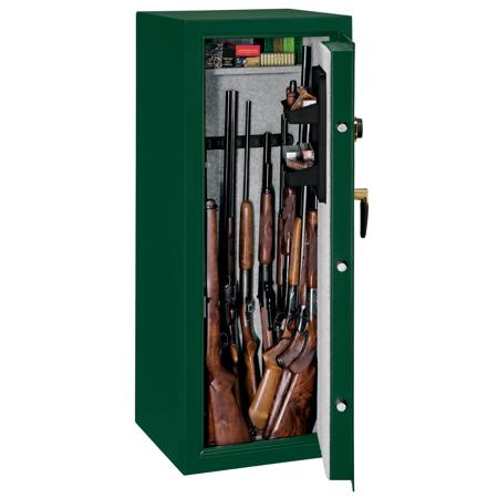 Stack-On 16 Gun Safe with Combination Lock & Removable Shelf, Matte Hunter Green