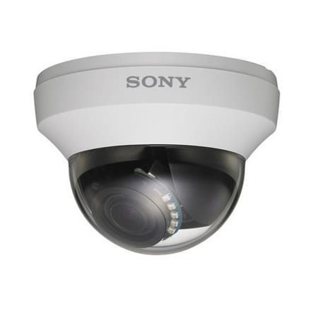 Sony SSC-CM560R 650TVL Analog Mini-Dome Indoor Camera with IR Illuminator, 3.7x Varifocal Lens, True Day & Night Function
