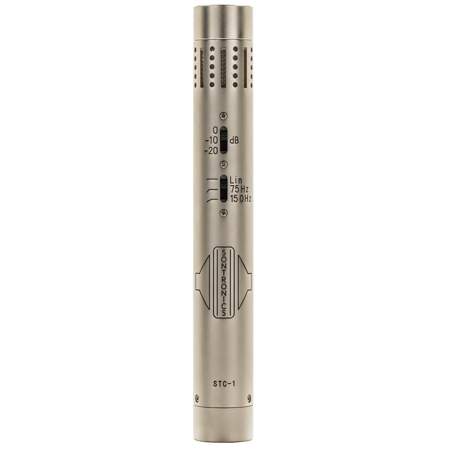 Sontronics STC-1 Small-Diaphragm Pencil Cardioid Condenser Microphone, Silver