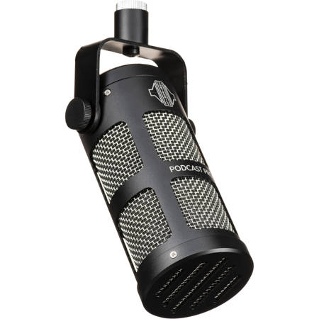 Sontronics Podcast Pro Supercardioid Dynamic Microphone, Black