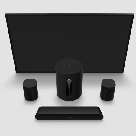 Sonos Sub Mini Wireless Subwoofer, Black SUBM1US1BLK - Adorama