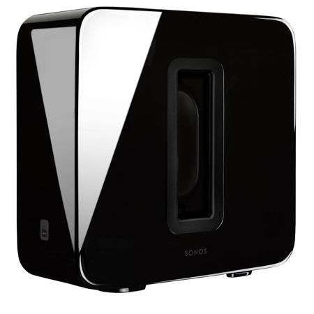 Sonos SUB Wireless Subwoofer with Integrated SONOSNet 2.0 Extender, Gloss Black