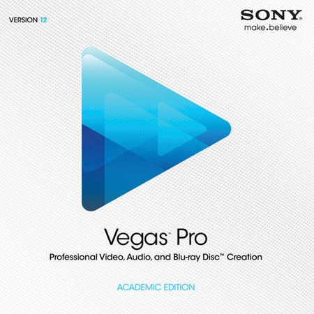 Sony Vegas Pro 12 Software, 5-99 License Tier, Academic Edition