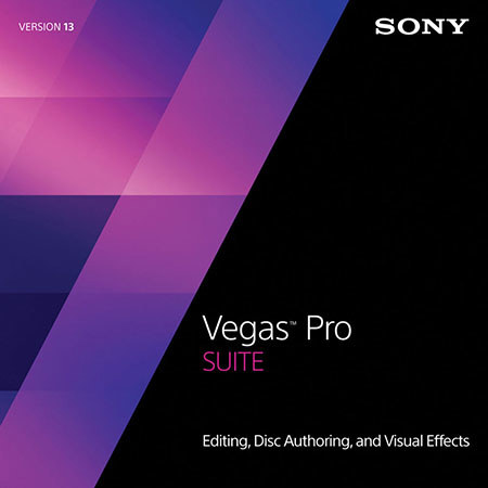 Sony Vegas Pro 13 ESD Suite Software, Electronic Download