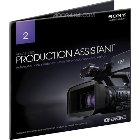 Sony Vegas Pro Production Assistant 2 Software