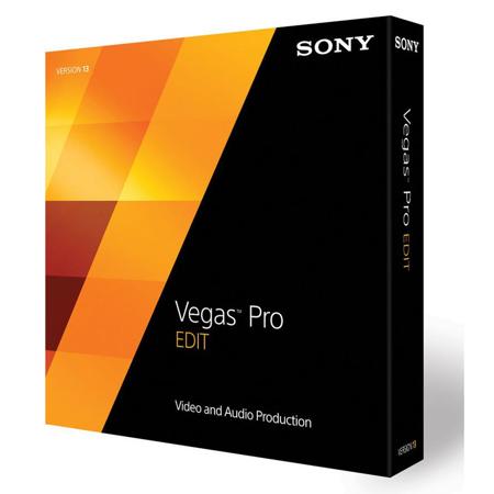 Sony Vegas Pro 13 Edit Upgrade from Movie Studio, Boxed