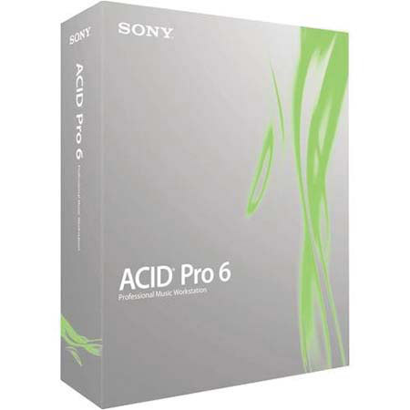 Sony SAC6000 ACID Pro 6 Music Workstations Loop Based Software for Windows