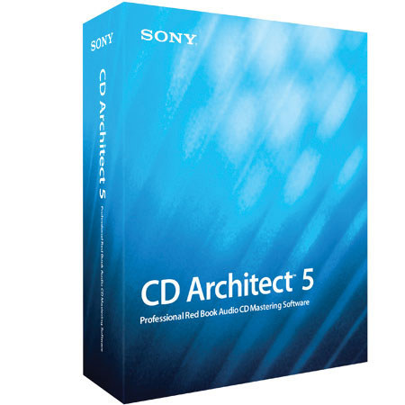 Sony CD Architect 5.2, Professional Red Book Audio CD Mastering Software