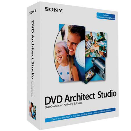 Sony SDVDAS45000 DVD Architect Studio 4.5 Software for Windows