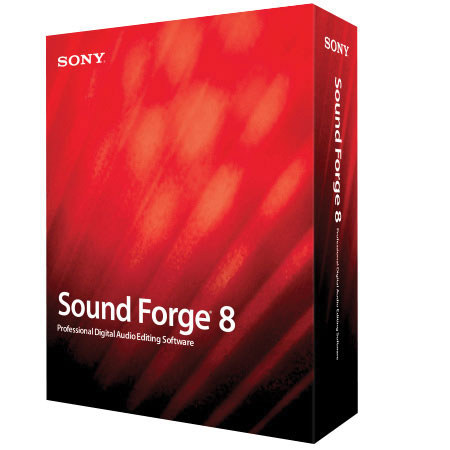 Sony Sound Forge 8.0 with Noise Reduction, Professional Digital Audio Editing Software