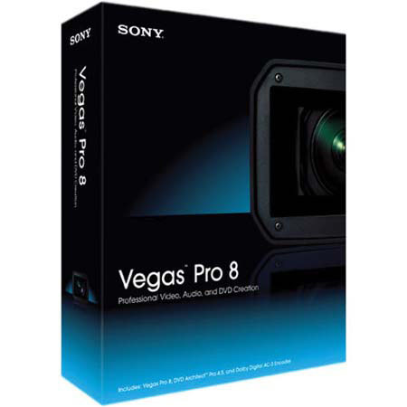 Sony SVDVD8000 Vegas Pro 8 Video, Audio Editing Software for Windows
