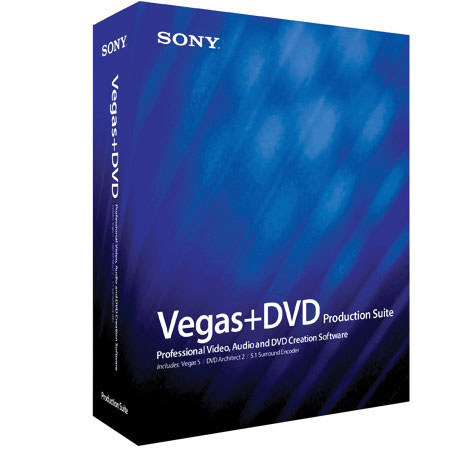 Sony Sonic Foundry Vegas + DVD Software Package