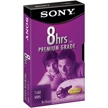 Sony T160VRH T-160 VHS Video Tape