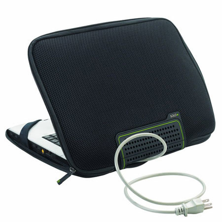 Solo TCB1024 17" AlwaysOn CheckFast Laptop Sleeve, Black