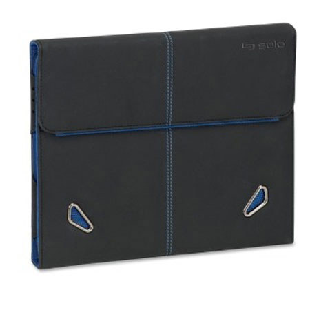 Solo Bags Solo TCC222-4/20 iPad 2 Booklet, Color: Black.