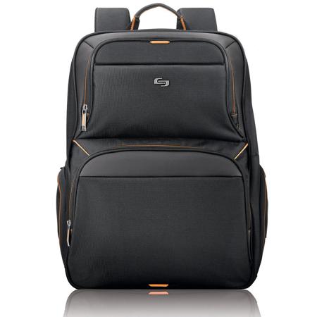 17.3" Urban Backpack, Black/Orange