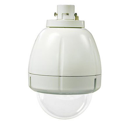 Sony 7" Outdoor Vandal Resistant Wireless Ready Housing with H/B, Pendant Mount for SNC-RH124, RS44N, RS46N, RX-Series, RZ25N Cameras, Clear Dome